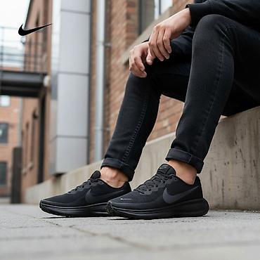 Кроссовки и спортивная обувь: Мужские кроссовки, 40.5, 41, 42, Nike, Новый, цвет - Черный, Самовывоз, Платная доставка — 1