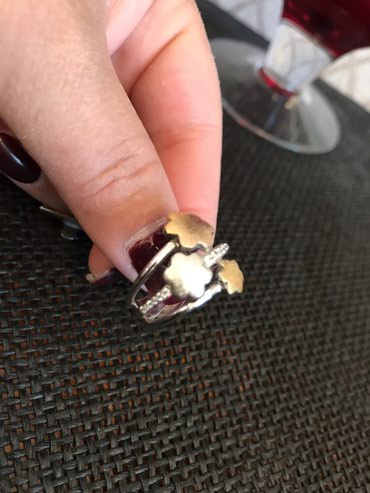 Кольца: Брендовое Итальянское кольцо из серебра!!! 17 размер!