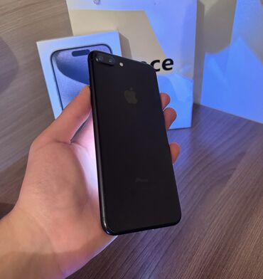 iphone 7 plus qiymeti: IPhone 7 Plus, 128 GB, Qara, Zəmanət