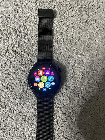 Другие смарт-часы: Смарт‑часы с круглым сенсорным дисплеем и магнитным миланским ремешком — 4