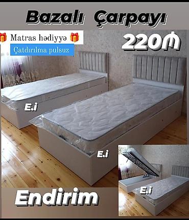 bazali taxt: Yeni, Təknəfərlik çarpayı, Bazalı — 1