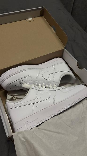 nike air force 1: Nike Air Force 1 ’07 Low – tam ağ rəng. Nike air force 1 45.5 razmer — 2