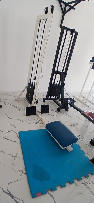 Digər trenajorlar: Fitnes zalı üçün trenajorlar – dəst - Arxa və sinə üçün dartma — 3