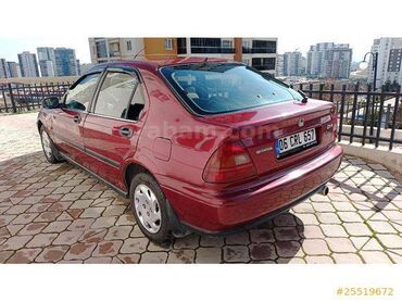 Honda Civic: 1.6 l. | 1996 έ. Λιμουζίνα