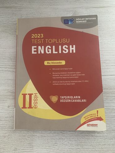 родиноведение 2 класс рабочая тетрадь ответы: İngilis dili Testlər 11-ci sinif, 2-ci hissə, 2023 il