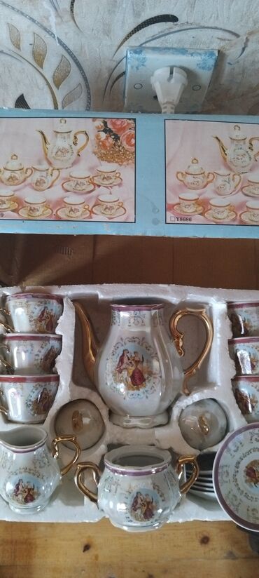 чайный сервиз барановка ссср: Кофейный набор, Кобальт, Мадонна, 6 персон, Япония