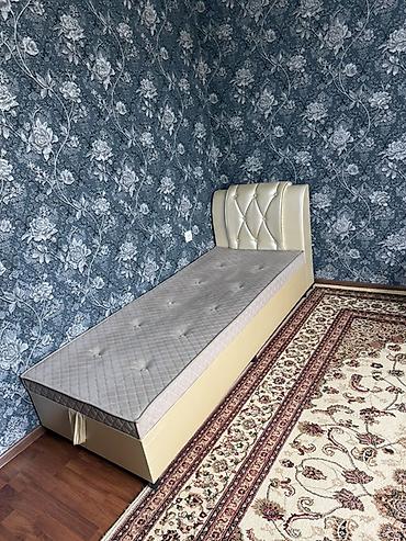 put up: Односпальная кровать с мягким изголовьем и коробом для хранения. - — 2