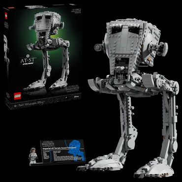 машина с пультом большая: LEGO Star Wars 75417 «Шагоход AT-ST» — это детализированная модель