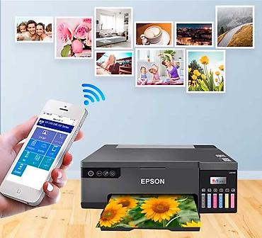 Принтеры: Принтер Epson L8050 цветной А4, 6 цветный, можно печатать через — 3