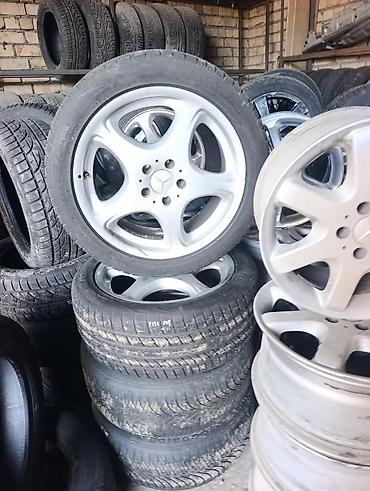 astra: Литые Диски R 16 Mercedes-Benz, Комплект, отверстий - 5, Б/у — 5