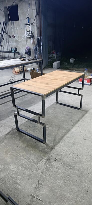 Кухонные столы и стулья: Кухонный стол и стул, Новый — 7