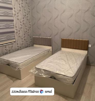 Çarpayılar: Tək nəfərlik çarpayı dəsti - Ölçü: standart tək nəfərlik (təxmini — 16