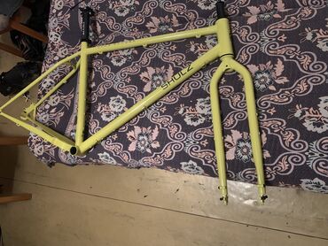 велосипед размер 29: Продаю новую хромолевую 4130 Mtb турингувую раму под 29 колесо раму