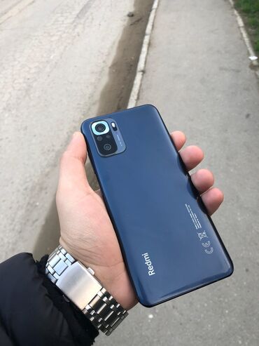 telefon xiaomi: Xiaomi Redmi Note 10S, 128 GB, rəng - Bej, 
 Sensor, Barmaq izi, İki sim kartlı