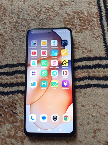 петличный микрофон купить: Redmi, Redmi 13, Колдонулган, 256 ГБ, түсү - Кара, eSIM, 2 SIM