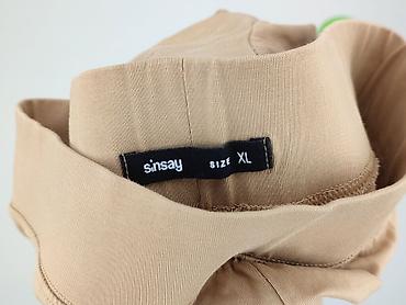 czarne dresy: Sinsay, Legginsy Sportowe damskie, rozmiar XL — 4