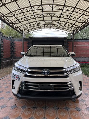 белая toyota в Кыргызстан | Автозапчасти: Toyota Highlander: 3.5 л | 2018 г. | Внедорожник