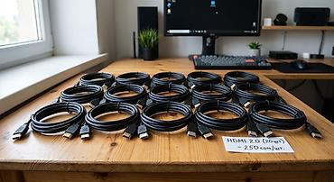 Продаю HDMI 2.0 кабели (новые) 🖥 TV / ПК / Мониторы / Приставки