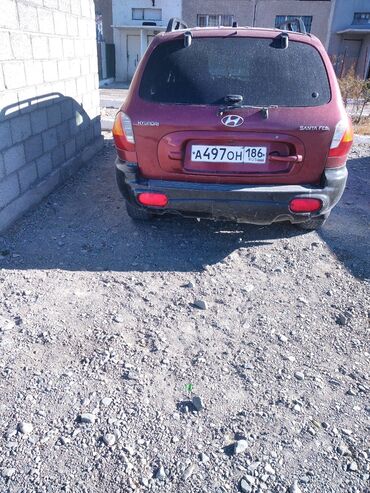 хундай градеур: Hyundai Santa Fe: 2004 г., 2.4 л, Автомат, Бензин, Жол тандабас