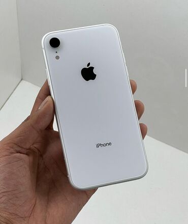 iphone 12 купить бишкек: IPhone Xr, Колдонулган, 128 ГБ, Ак, Каптама, 87 %