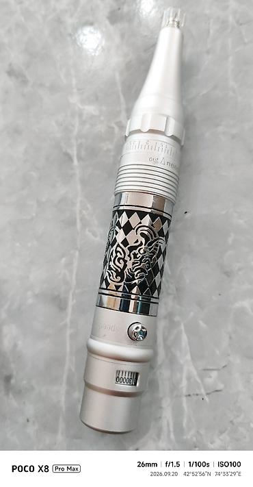 Дермапен (микронидлинг-пен) с регулируемой длиной игл и скоростью at lalafo.kg Дермапен (микронидлинг-пен) с регулируемой длиной игл и скоростью