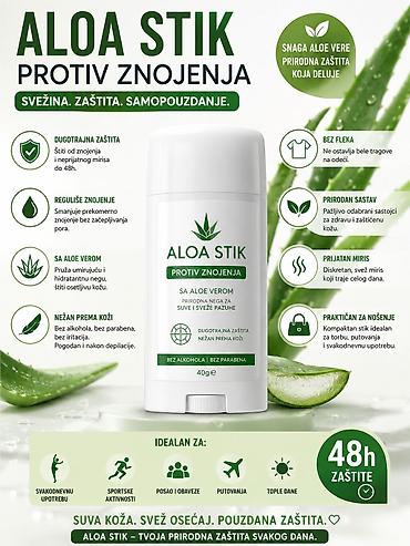 tom tailor prsluci: Aloa First sprej + Aloa stik protiv znojenja – prirodna nega sa aloe — 2
