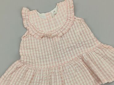 długa biała letnia sukienka: Dress, H&M, 3-6 months, condition - Very good