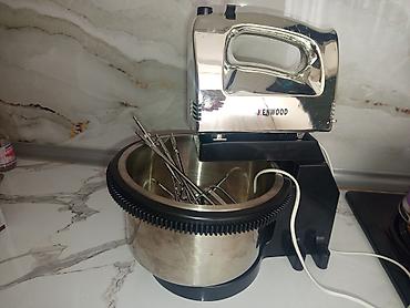 panasonic mx 70: KENWOOD stasionar mikser – metal qablı və çıxarıla bilən əl mikseri — 1