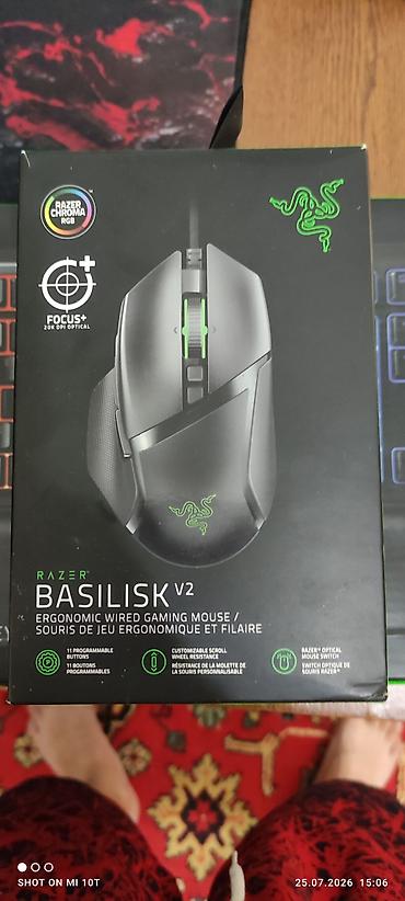 siçan qovucu: Pc Kampyuter ucun sican maus Razer Basilisk v2 idial veziyetde az — 1