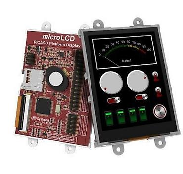 maqnitola az: Raspberry Pi 3.2′′ Touch LCD Modul Dəsti 4D Systems tərəfindən — 3
