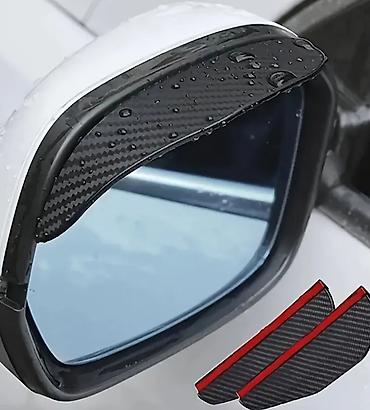 prednja kamera za auto: Univerzalni viziri za retrovizore – karbonski izgled - Funkcija — 1