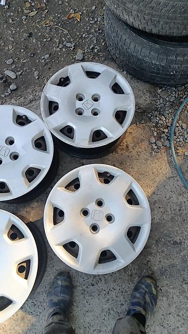 Железные Диски R 15 Toyota, Комплект, отверстий - 4, Б/у