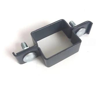 Proizvodi od rolovanog metala, metalni kanali: Obujmica metalna za stub 80x80 – Cink + PVC Za 2D i 3D panel 📍 — 4