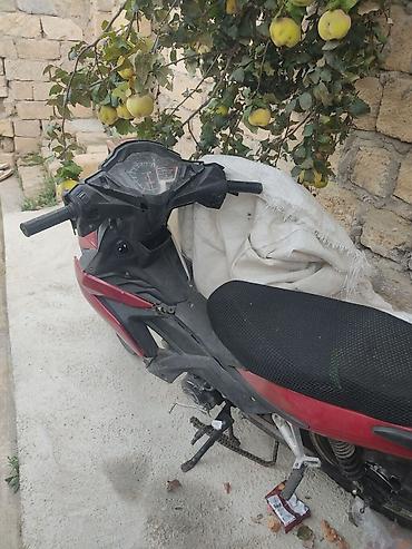 Mopedlər,skuterlər: Qırmızı-rəngli şəhər tipli motosiklet/skuter - Kuzov: idman üslublu — 1