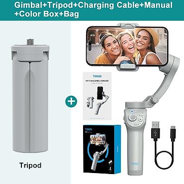 stabilizator telefon: Stabilizator rahat videolarınızı çəkmək üçün aparat — 1