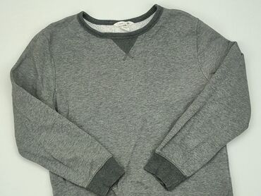 sweterek z koronką: Sweatshirt, H&M, 12 years, 146-152 cm, condition - Good