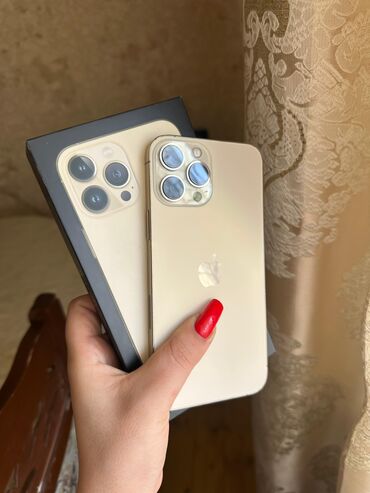 Apple iPhone: IPhone 13 Pro Max, 128 GB, Qızılı