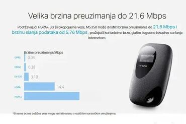 Modemi, ruteri i mrežni uređaji: AKCIJA #2635 Modem TP-LINK M5350 3G mobilni WiFi; Potpuno NOVO — 14