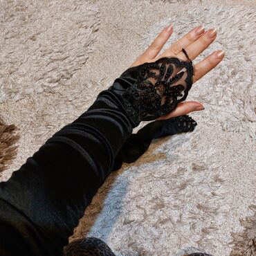 Digər aksesuarlar: Eleqant əlcəklər Ziyafet Toy, Bayram ucun. Teze 5azn — 4