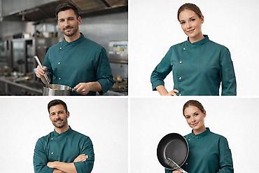 Спецодежда: Поварской китель 🔥 Оптом и в розницу ✅ Стильный и профессиональный — 21