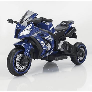 bluza assassin: Motor NINJA 2.0 Plavi – Veliki dečiji motor na akumulator na 3 točka — 1