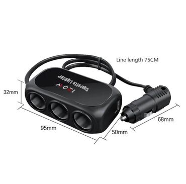 Другие аксессуары для салона: Модулятор 3 прикуривателя и 2 USB!!! - 600 сом Модулятор 2 — 9