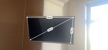 Televizorlar: İşlənmiş Televizor Eurolux LED ekran 24" FHD (1920x1080), Ödənişli çatdırılma — 3