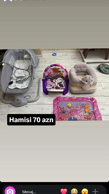 Uşaq üçün dəst – hamısı birlikdə 70 AZN Dəstdə olanlar: - Elektriklə