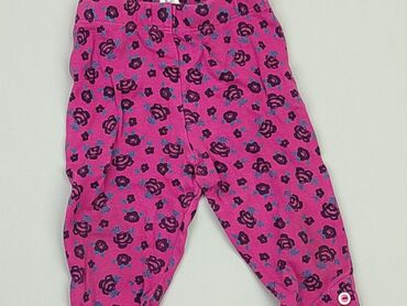 jeansy fioletowe: Niemowlęce spodnie materiałowe, 3-6 m, 62-68 cm, stan - Dobry