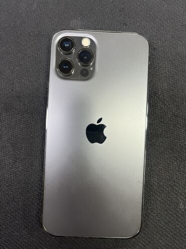 купить бу айфон 12: IPhone 12 Pro, Колдонулган, Graphite