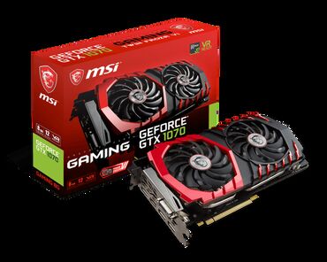 Видеокарты: Видеокарта, Б/у, MSI, GeForce GTX, 8 ГБ, Для ПК