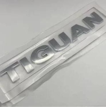samolepljive reflektujuce trake: Znak oznaka VW Tiguan - samolepljiv. Natpis za gepek TIGUAN. ✨ Znak je — 6