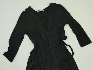 sukienki plus size czarna: Dress, M (EU 38), condition - Very good