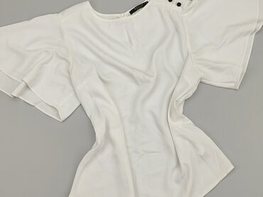 bluzki białe w kwiaty: Блуза жіноча, Mohito, S, стан - Ідеальний